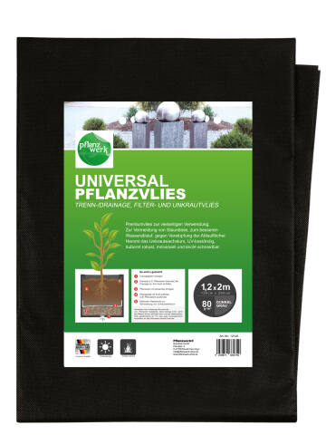 Ein universal Gartenvlies für eine optimale Drainage im Pflanzkübel