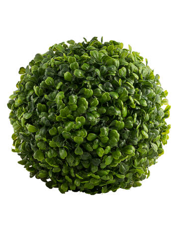 Grüne Kunsststoffpflanze in natürlicher Optik Buchsbaum Kugel 23cm Durchmesser