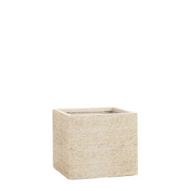 Pflanzkübel Cube Antik Sand