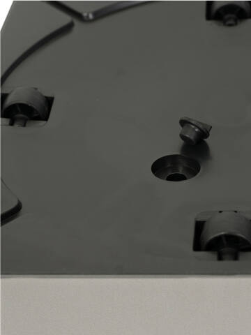 Pflanzkübel SQUARE - Metallic Grau - 55cm x 30cm x 30cm
