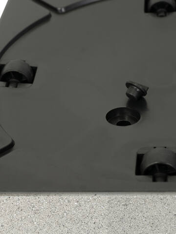 Pflanzkübel SQUARE - Stone Grau - 55cm x 30cm x 30cm
