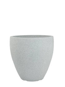 Kunststoff Pflanzkübel CUP in Grau - 39cm x Ø...