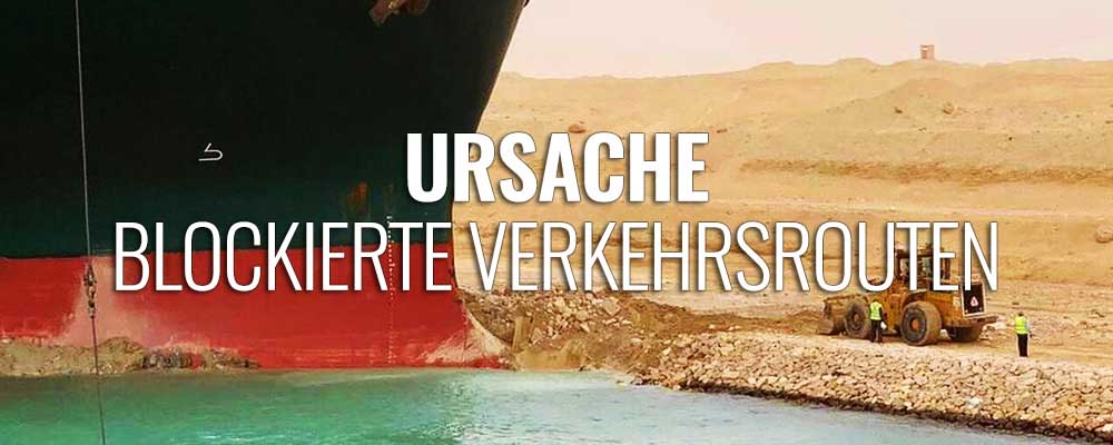 Containerschiff Ever Given im Suezkanal
